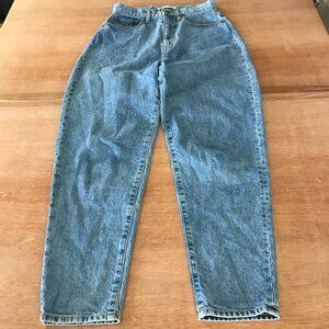 Etre Tokyo Jeans Women size M Blue High Rise Medium Wash Flared Skater